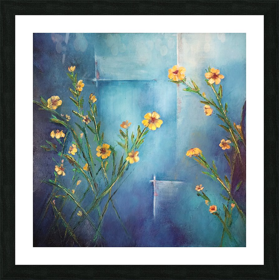 Moody Monday Picture Frame print