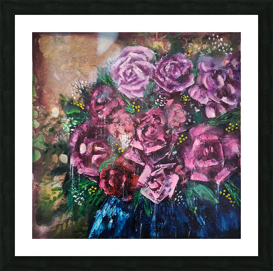 Ethereal Bloom Picture Frame print