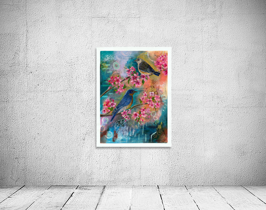 Spring Blossoms Wall Preview