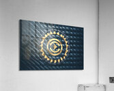 Carbon fiber texture Acrylic Print