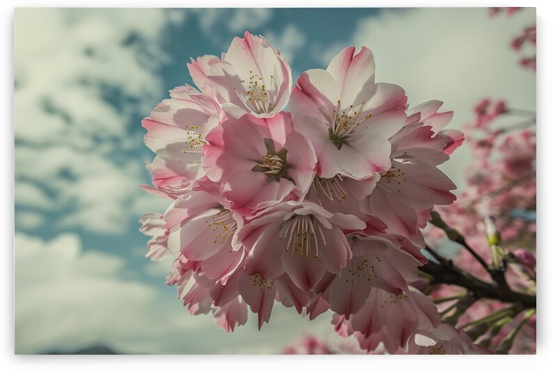 Close up bunch of Wild Himalayan cherry blossom f 1722614311.2772 by Iremia Tudor