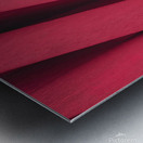 Abstract solid color red background texture photo Metal print