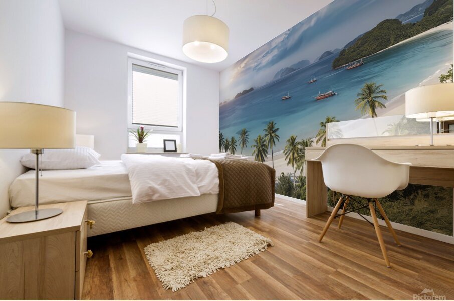 Marine landscape Mural print