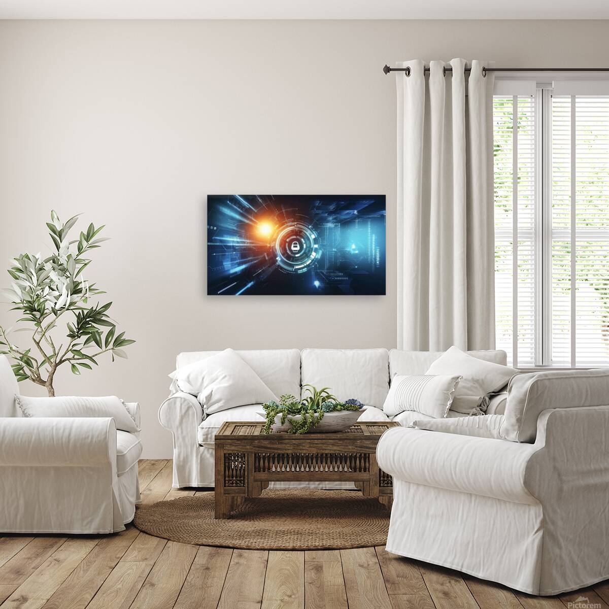 Abstract digital cyber background Big data code m Reproduction