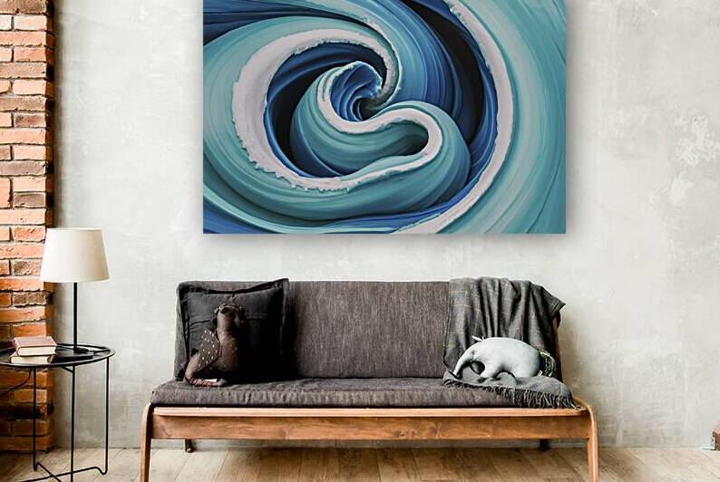 Abstract background blue and white liquid mixture 1722614311.4657 by Iremia Tudor