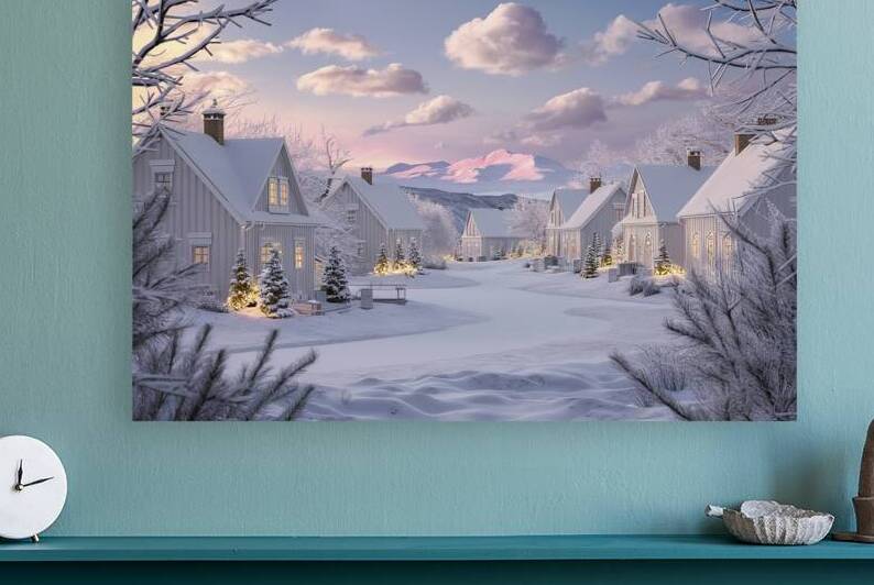 White Christmas background with spruce frosty bru 1722614731.3725 by Iremia Tudor