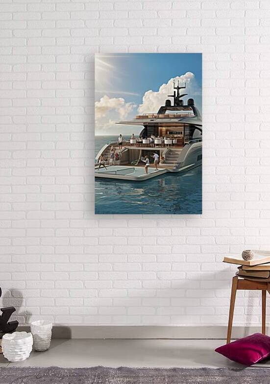 Yacht. Sailing. Yachting. Tourism. Luxury Lifesty by Iremia Tudor