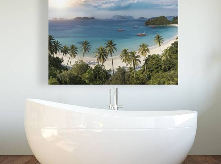 Marine landscape Reproduction