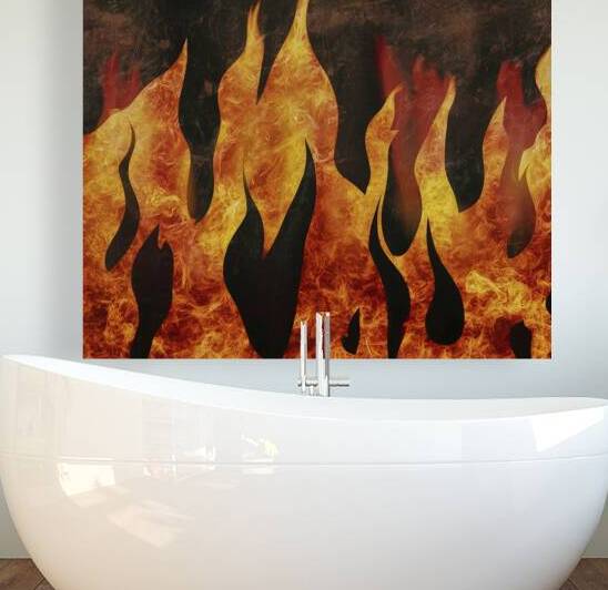 blaze fire flame texture background by Iremia Tudor