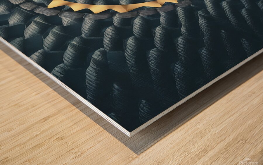 Carbon fiber texture Wood print