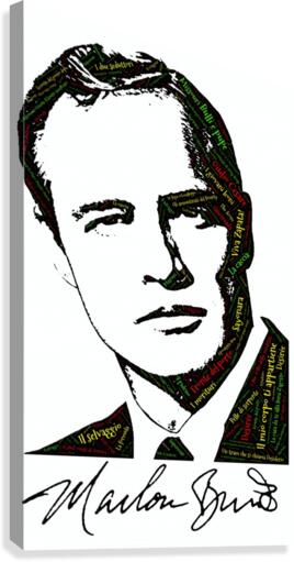 Marlon Brando Canvas Print