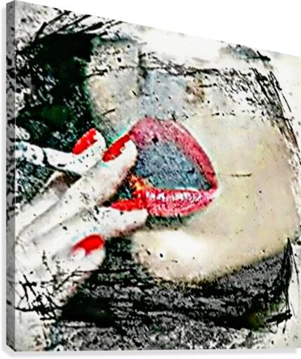 Class and sensuality Canvas Print