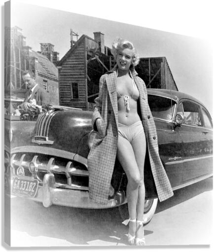 Marilyn Monroe divine Canvas Print