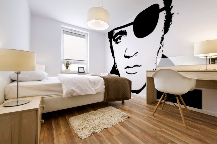 Oh captain My captain Mural print