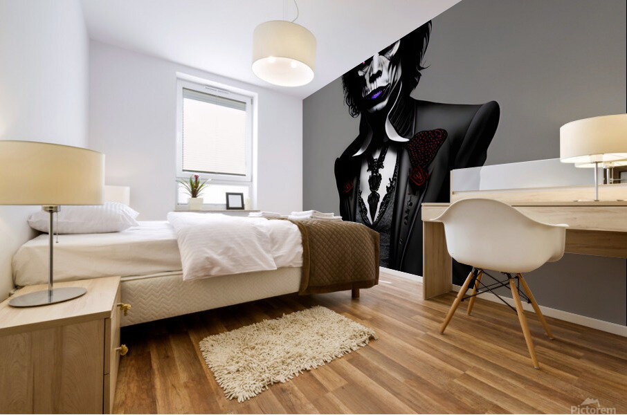 Mick Jagger gothic Mural print