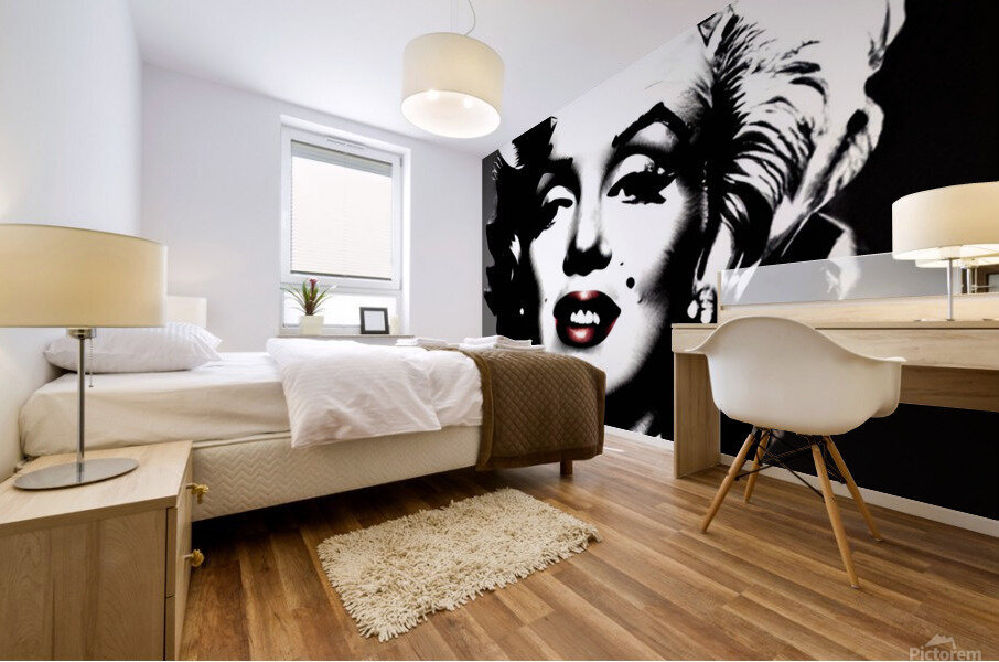 Lady Marilyn Mural print