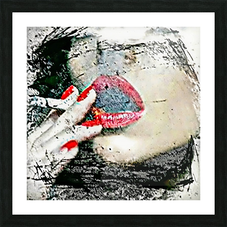 Class and sensuality Picture Frame print