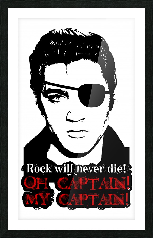 Oh captain My captain Picture Frame print
