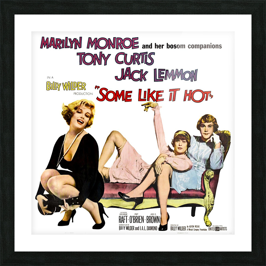 Marilyn Monroe tribute Picture Frame print