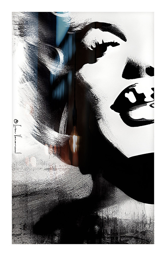 Marilyn world Picture Frame print