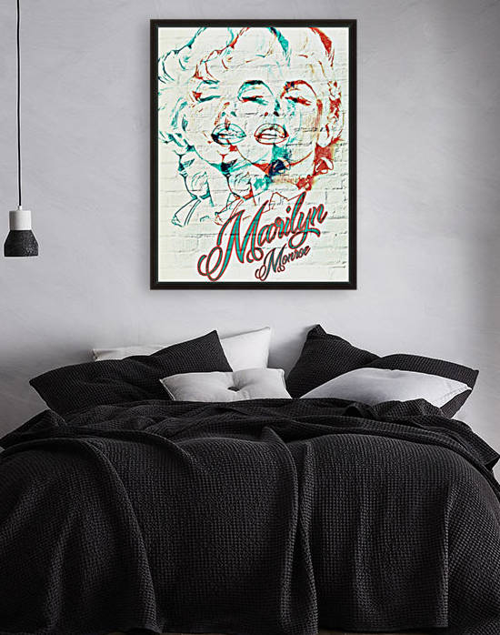 Marilyn Monroe double soul by Ivan Venerucci Italian Style