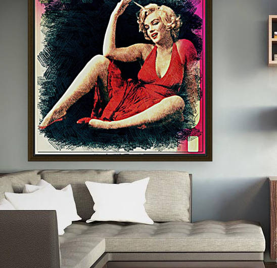 Marilyn Monroe  woman spring  by Ivan Venerucci Italian Style