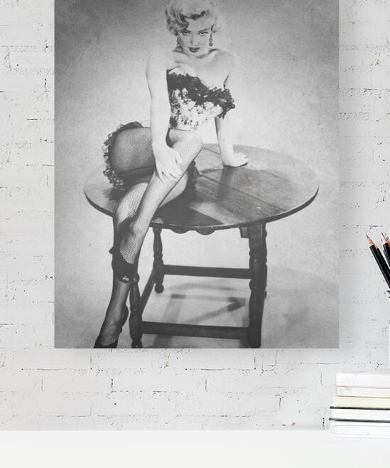 Marilyn Monroe eyes by Ivan Venerucci Italian Style