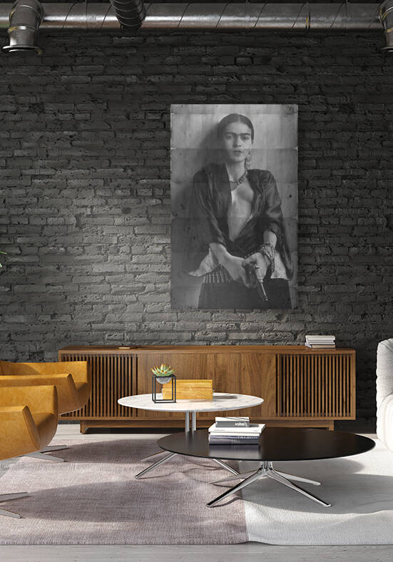 Frida Kahlo tribute by Ivan Venerucci Italian Style