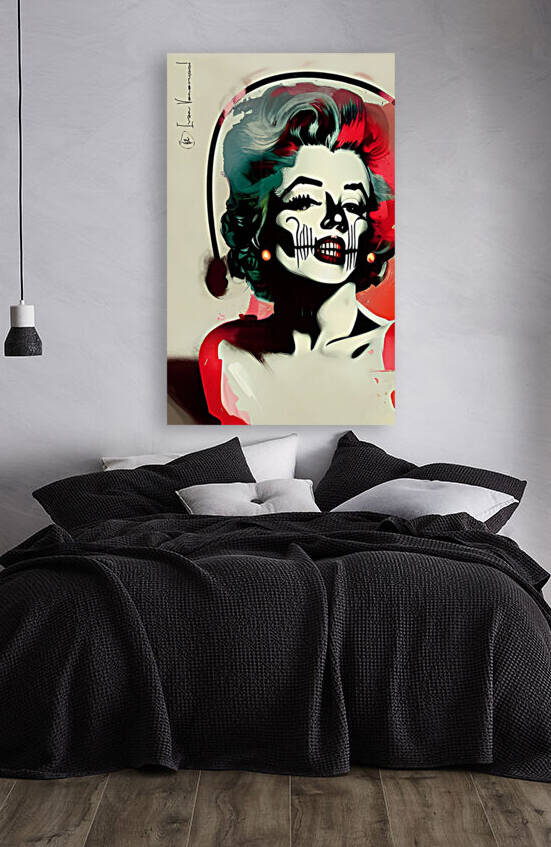 Marilyn Monroe and Picassos dream by Ivan Venerucci Italian Style