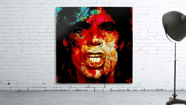 Mick Jagger the stone Wall Preview