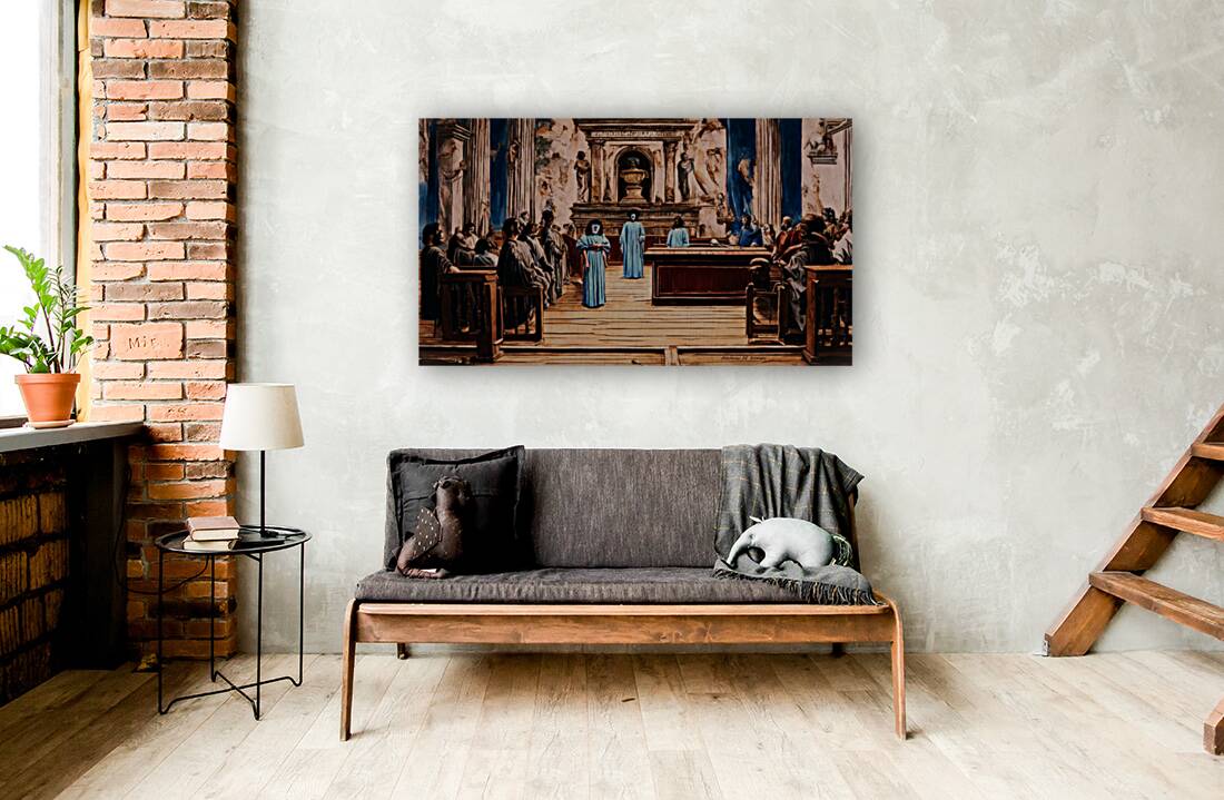 Saint Lucy Condemning Reproduction