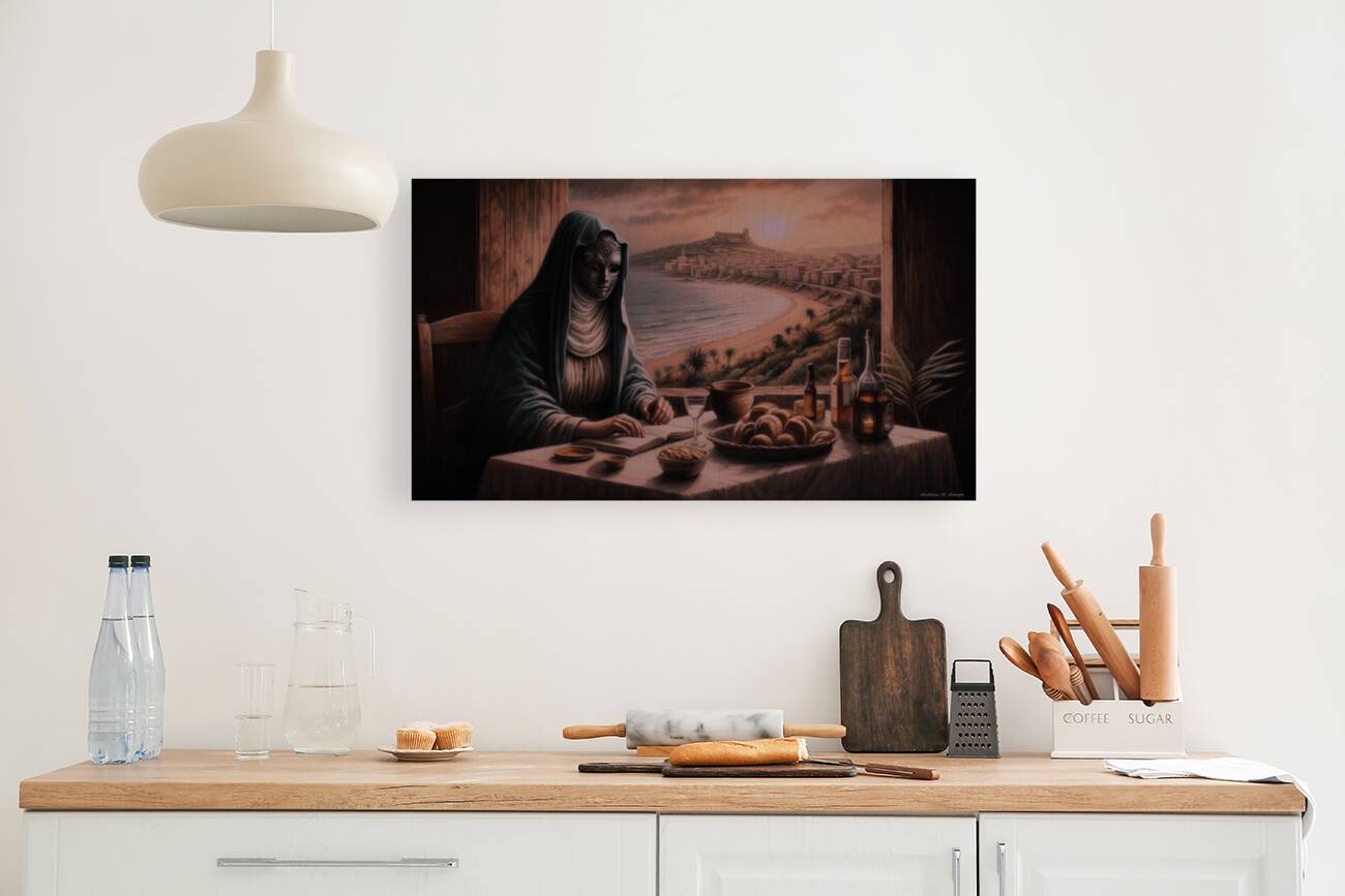 Saint Lucys Supper Reproduction