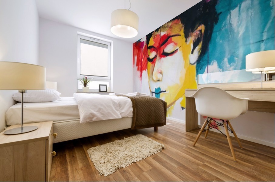 Geisha Mural print