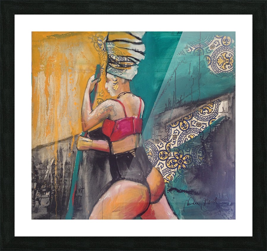 Hamam Picture Frame print