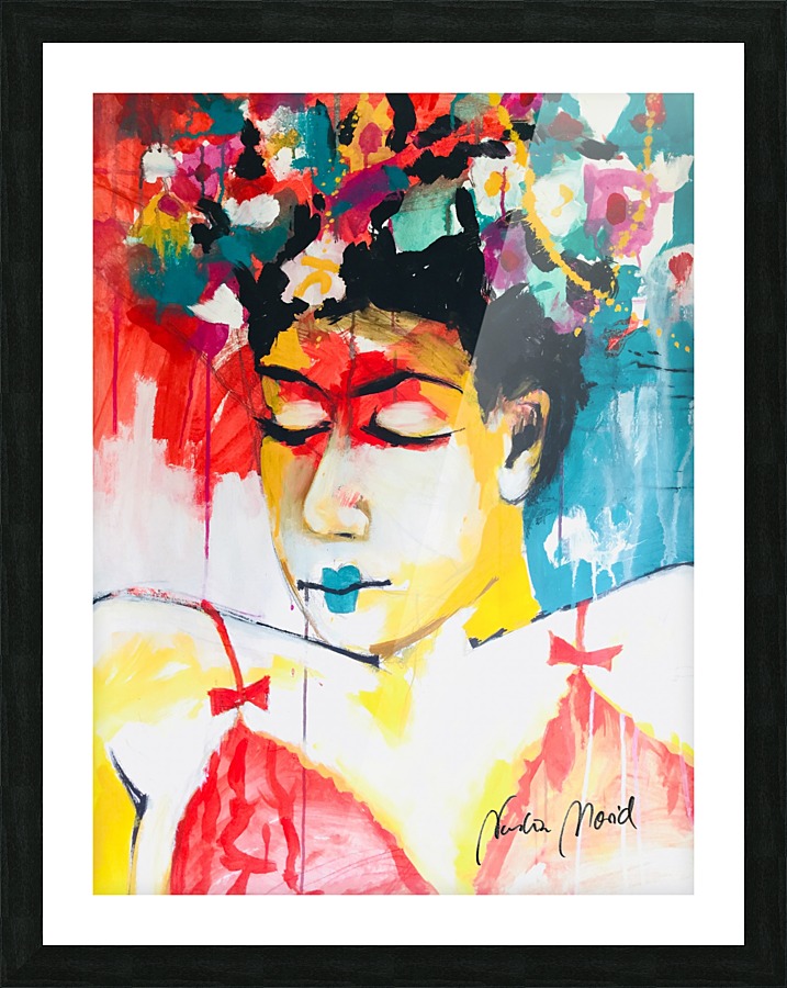 Geisha Picture Frame print