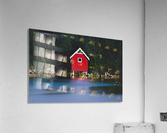 The red house Acrylic Print
