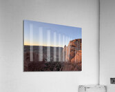 Rocks Aflame Acrylic Print