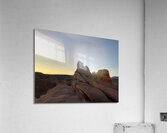 Predawn Rocks Acrylic Print