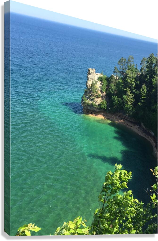 Rocky Promontory Canvas Print