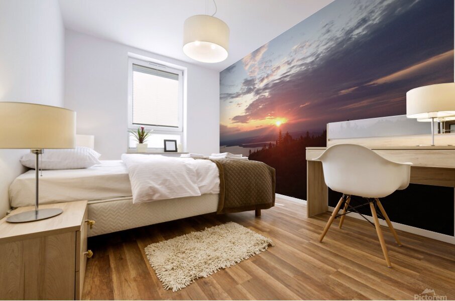 First Sunrise Mural print