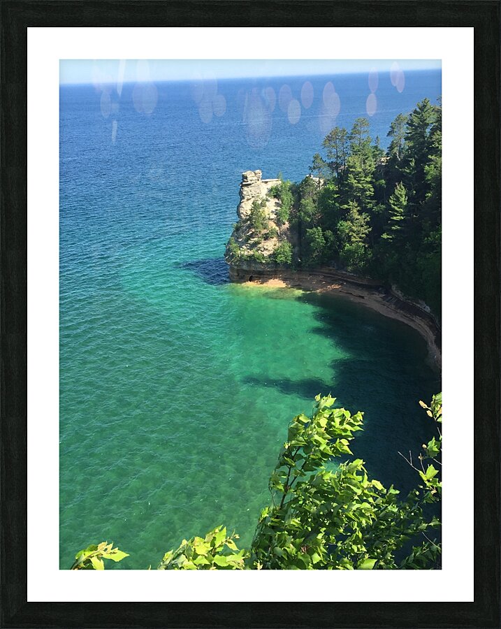 Rocky Promontory Picture Frame print