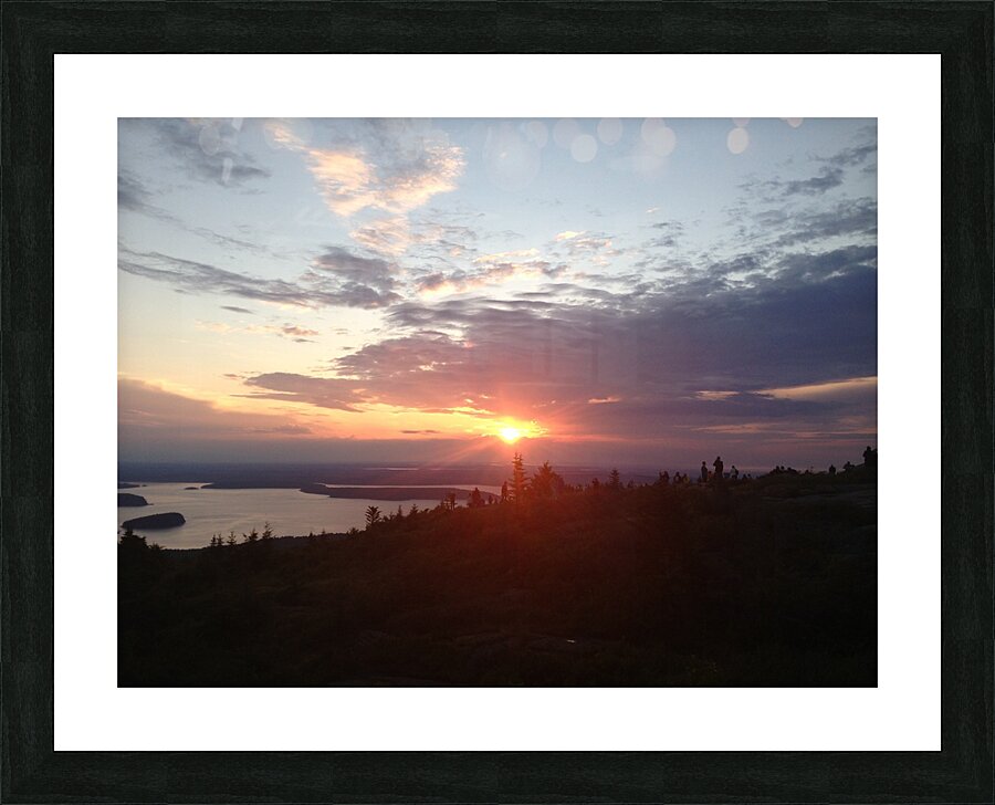 First Sunrise Picture Frame print