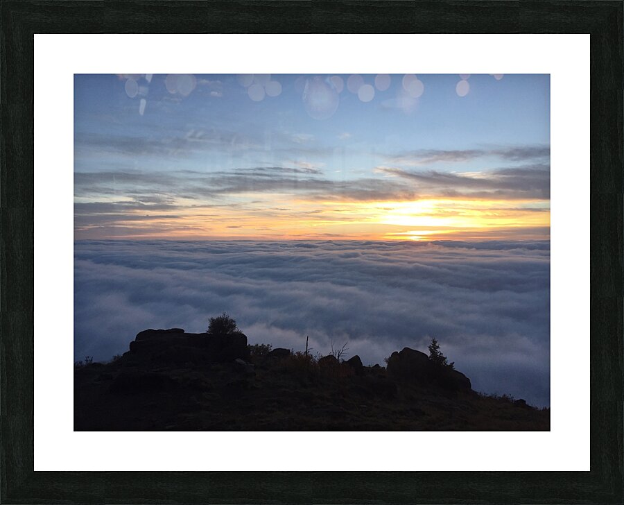 Mountain Adrift Picture Frame print