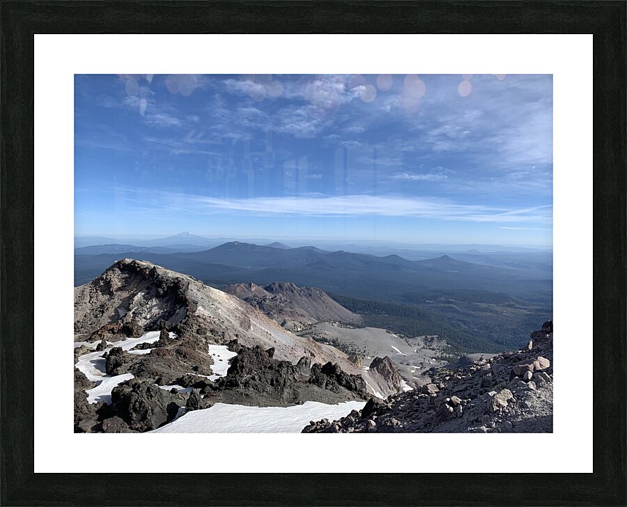 From the Rim Picture Frame print