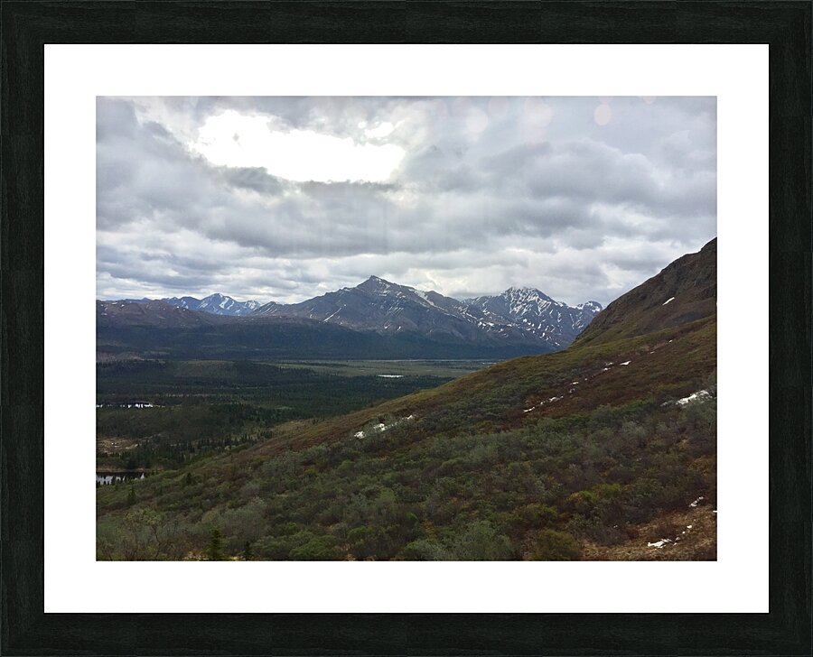 Across a Valley Picture Frame print