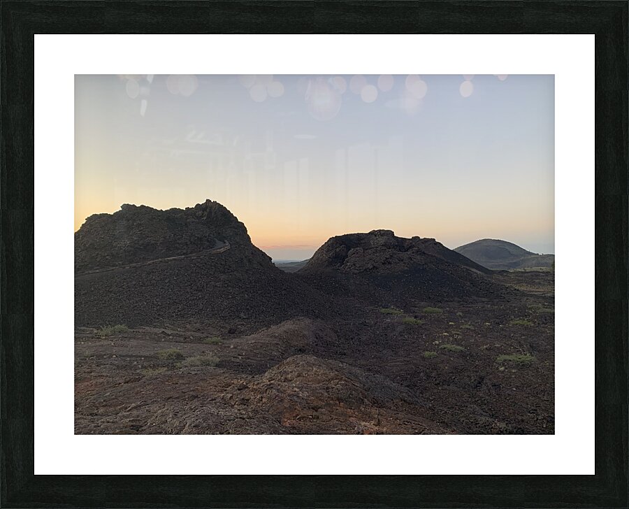 Cinder Cones Picture Frame print