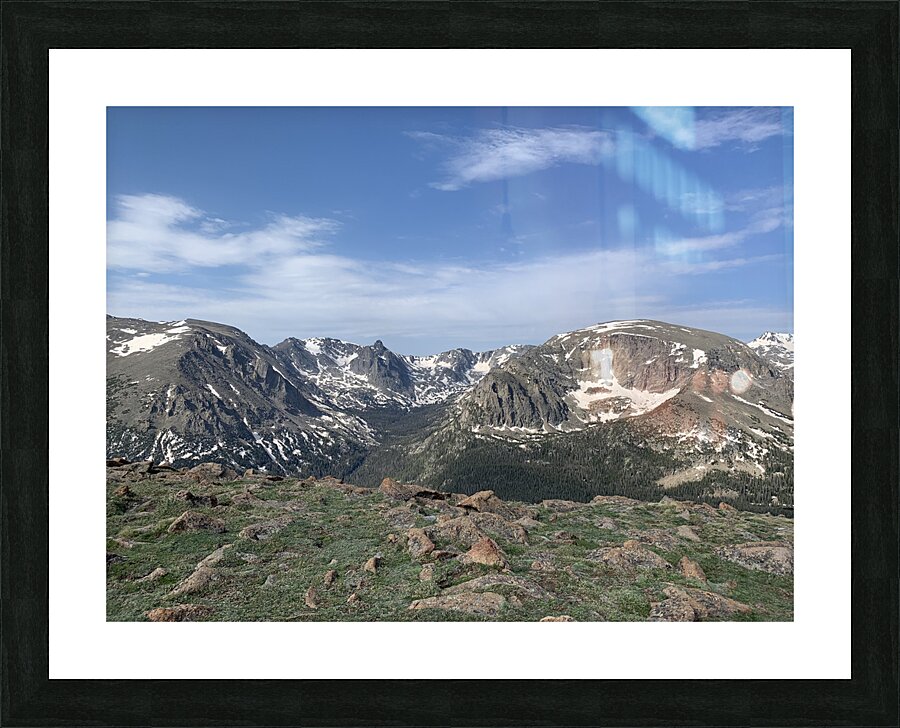 Mountains Picture Frame print