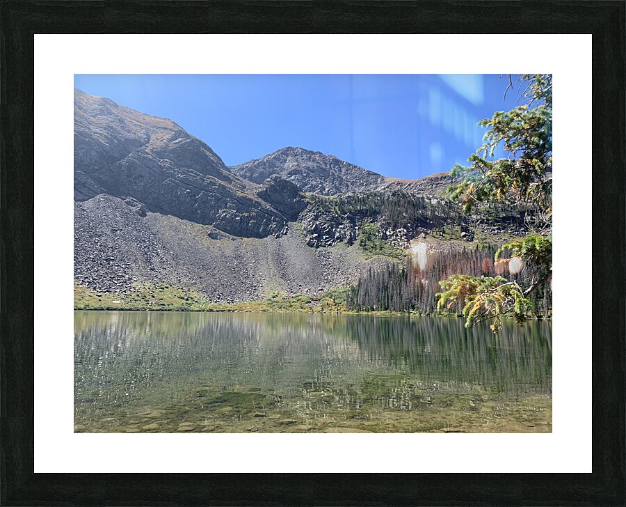 Distorted Reflections Picture Frame print