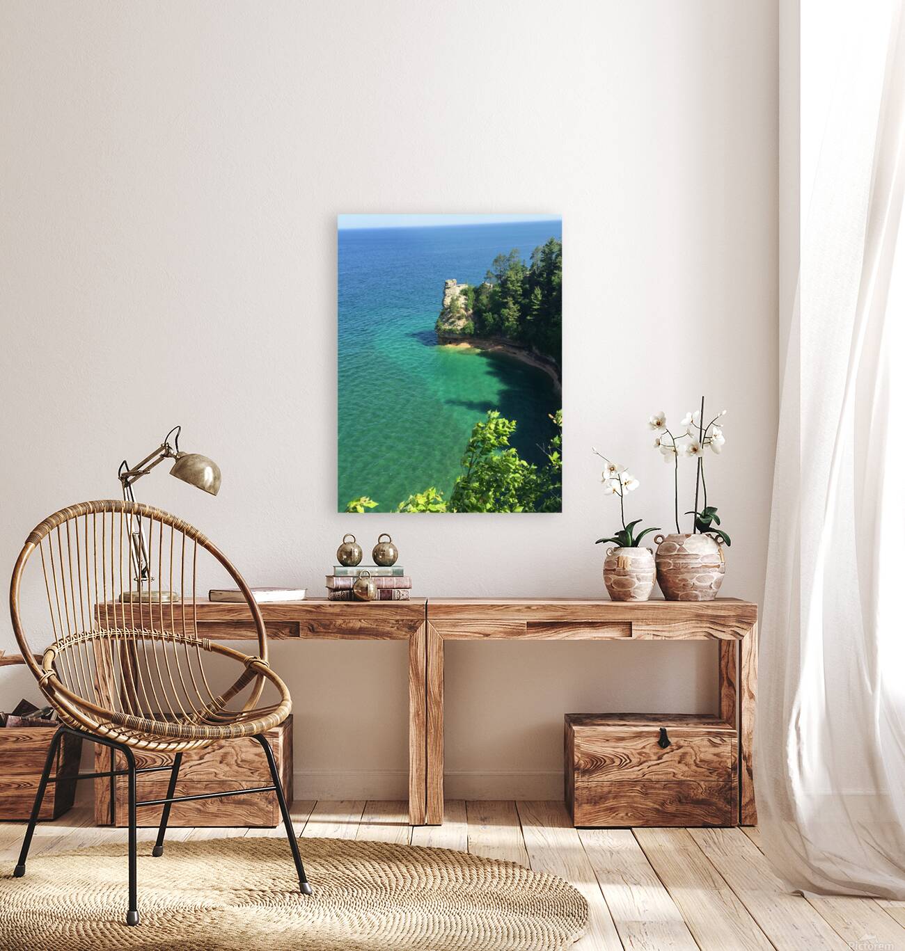 Rocky Promontory Reproduction