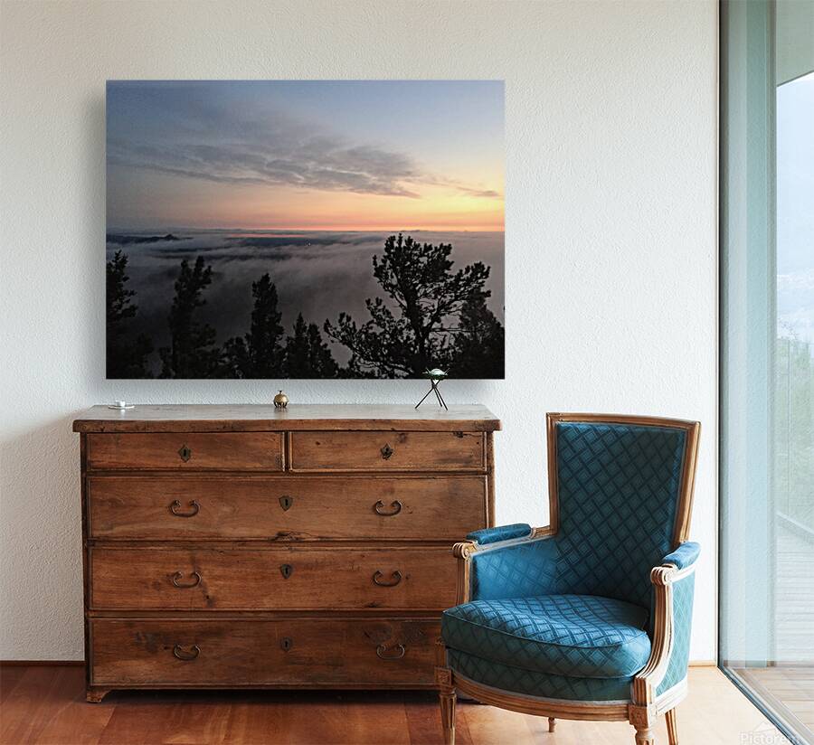 Predawn Clouds Reproduction
